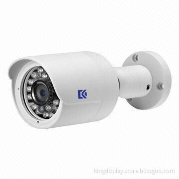 IP Security Camera, H.264 2.0MP CMOS HD 1080P Waterproof Array IR Network